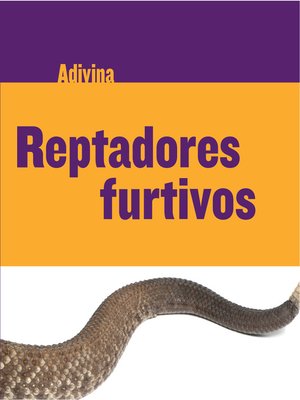 cover image of Reptadores furtivos (Slinky Sliders)